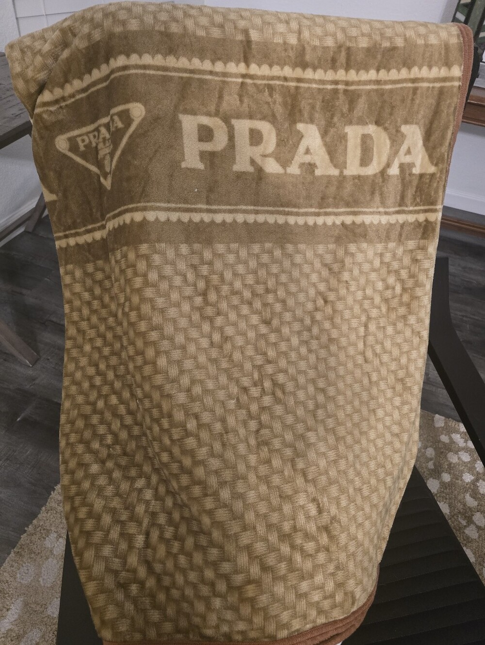 Soft Basket Weave Oversized Throw